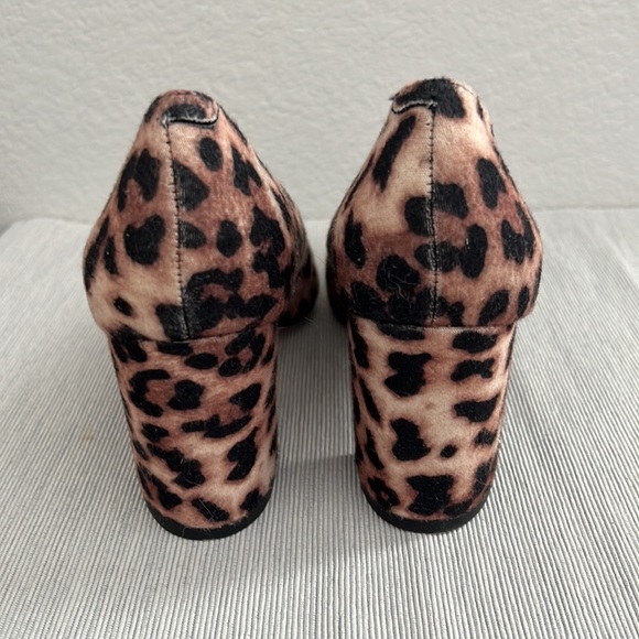 Steve Madden leopard print block heel - Picture 3 of 6
